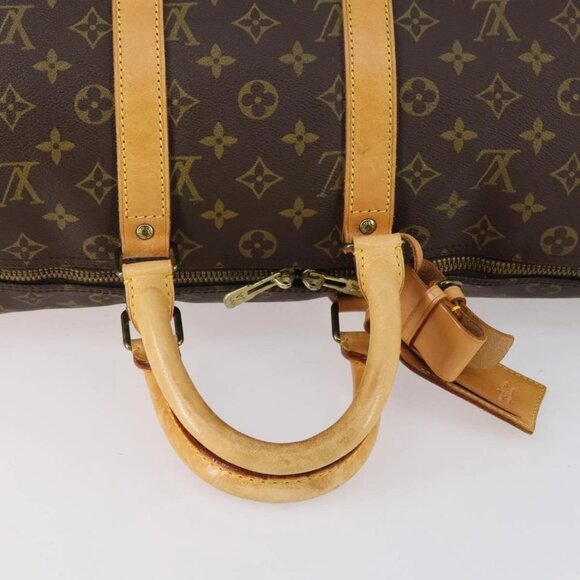 LOUIS VUITTON Monogram Keepall 45 Boston Bag M41428 LV Auth 142204 - Picture 8 of 16